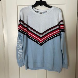 Pink brand crewneck